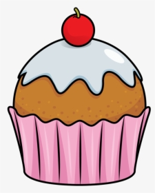 Images Of Cupcakes Clipart - Transparent Cupcake Clip Art, HD Png Download, Transparent PNG