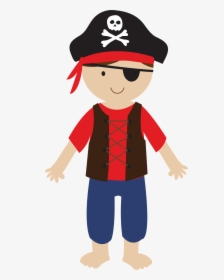 Pirates Clipart Little Boy - Boy Clip Art Pirate, HD Png Download, Transparent PNG