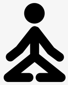 Yoga Position Png Clip Art Transparent Download - Drawing, Png Download, Transparent PNG