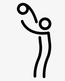 Ball On Stick Man Arms, HD Png Download, Transparent PNG