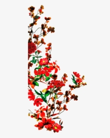 Vector Flower Design,vector Art Flower, Textile Flower, HD Png Download, Transparent PNG