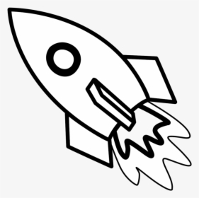 Rocket Ship Coloring Pages, HD Png Download, Transparent PNG