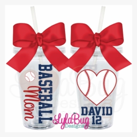 Baseball Mom Heart Personalized Acrylic Tumbler - Keep Calm And Scan On Cup, HD Png Download, Transparent PNG
