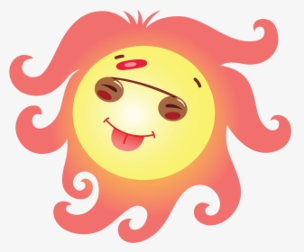 Transparent Happy Sun Png - Illustration, Png Download, Transparent PNG