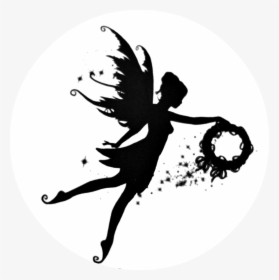 Silhouette Fairy Clipart, HD Png Download, Transparent PNG