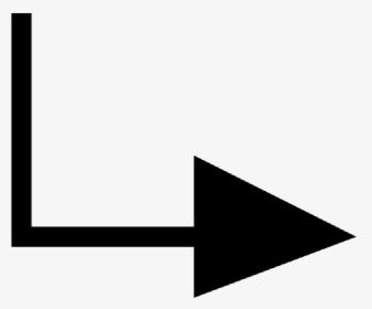 Right, Arrow, Down, Text, Pointing, Arrows, Redirect - Arrow Pointing Down And To The Right, HD Png Download, Transparent PNG