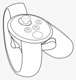 Oculus Touch Controller Line, HD Png Download, Transparent PNG
