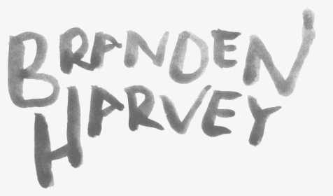 Branden Harvey Logo Png - Calligraphy, Transparent Png, Transparent PNG