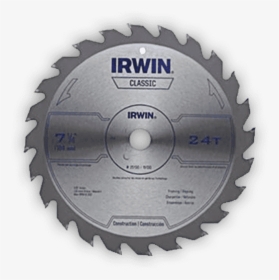 Circ Saw Blades - Circular Saw Blade Irwin Brand, HD Png Download, Transparent PNG