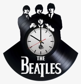 Vinyl Clock Png T - Beatles Clock, Transparent Png, Transparent PNG