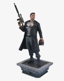 The Punisher 1/6th Scale Hot Toys Action Figure - Marvel Gallery Punisher, HD Png Download, Transparent PNG