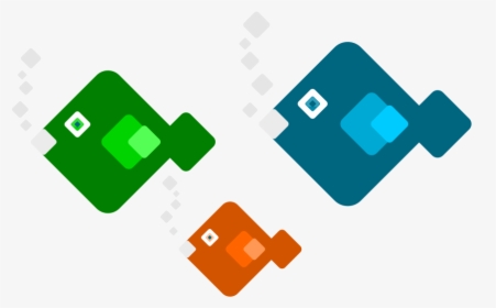 Square Fishes Svg Clip Arts - Clip Art, HD Png Download, Transparent PNG