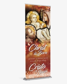 Christmas Banner Christmas Banner - Holy Family Christmas Vector Glass, HD Png Download, Transparent PNG