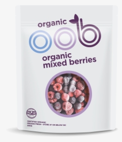 33845 Oob Single Fruit Range Mixed Berries Mockup - Oob Organic Mixed Berries, HD Png Download, Transparent PNG
