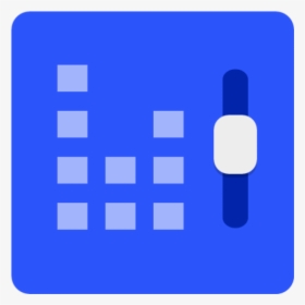 Equalizer Icon Android Lollipop Png Image - Equalizer Icon Square, Transparent Png, Transparent PNG