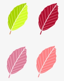 Leaf Colored Vector Png, Transparent Png, Transparent PNG