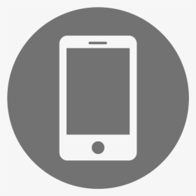 Gray Phone Icon Png, Transparent Png, Transparent PNG