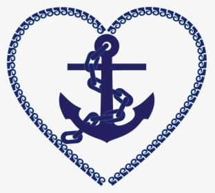 Anchor Heart Clipart, HD Png Download, Transparent PNG