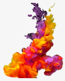 #plume #smoke #colour #color - Colour Smoke Wallpaper Hd, HD Png Download, Transparent PNG
