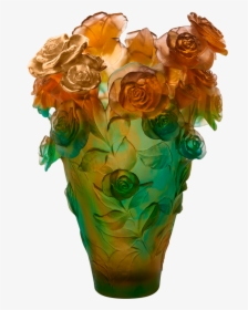 Vase Passion Daum Rose, HD Png Download, Transparent PNG