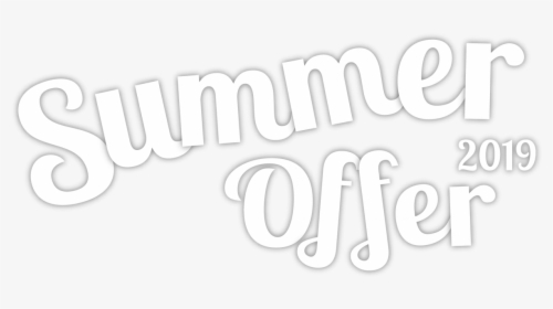 Summer Offer 2019 Graphic - Calligraphy, HD Png Download, Transparent PNG