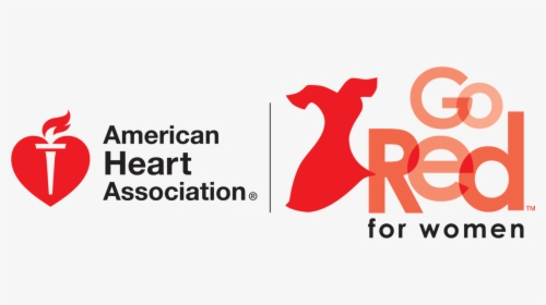 American Heart Association Logo Go Red, HD Png Download, Transparent PNG