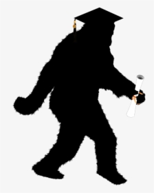 Funny Sasquatch Silhouette, HD Png Download, Transparent PNG