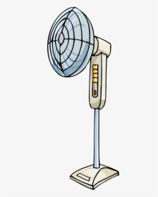 Microphone Clipart Standing - Stand Fan Clipart Png, Transparent Png, Transparent PNG