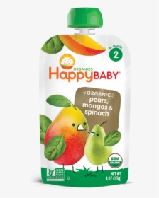 Pears, Mangos & Spinach   Class Fotorama Img - Happy Tot Baby Food, HD Png Download, Transparent PNG