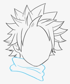 How To Draw Natsu From Fairy Tail - Natsu Drawing, HD Png Download, Transparent PNG