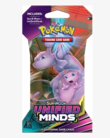 Pokémon Tcg Unified Minds Blister, HD Png Download, Transparent PNG
