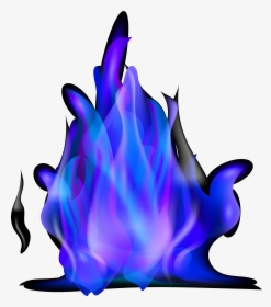 Flame Combustion Purple Clip Art, HD Png Download, Transparent PNG