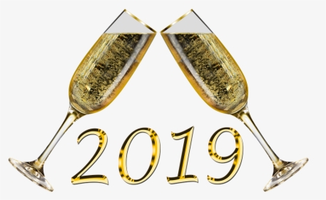 New Year S Eve, New Year S Day, Party, Turn Of The - Transparent New Years Champagne, HD Png Download, Transparent PNG
