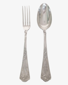Silver Fork Png Image With Transparent Background - Transparent Spoon And Fork Png, Png Download, Transparent PNG