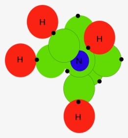 Naive Ammonium Ion Drawing - Orbital Hybridisation, HD Png Download, Transparent PNG