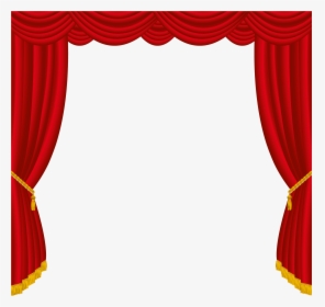 Blind Curtains Decor Window Curtain Transparent Red - Boy Who Cried Wolf Puppet Show, HD Png Download, Transparent PNG