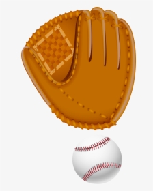 Glove Clip Art Image - Baseball Transparent Background, HD Png Download, Transparent PNG