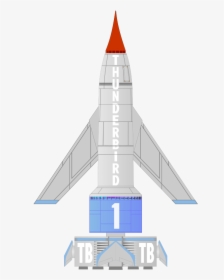 Free Spaceship Free Download Clipart - Thunderbird 1 Transparent, HD Png Download, Transparent PNG