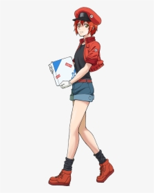 Cells At Work Red Blood Cell, HD Png Download, Transparent PNG