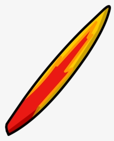 Flame Surfboard Icon, HD Png Download, Transparent PNG
