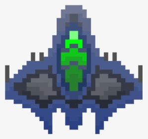 Spaceship Pixel Art Png Transparent Png Transparent Png Image Pngitem