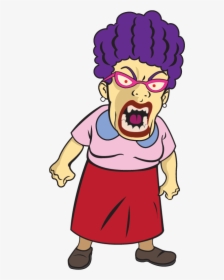 Mad Teacher Png - Angry Woman Clipart Png, Transparent Png, Transparent PNG
