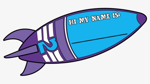 Spaceship Pictures For Kids Hd Photo Clipart - Rocket Ship Name Tag, HD Png Download, Transparent PNG