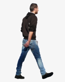 Walking Person Rendering Architecture - Transparent People Walking Png, Png Download, Transparent PNG