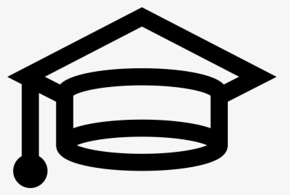 Transparent Graduation Hat Clipart - Gorro Académico Blanco Png, Png Download, Transparent PNG