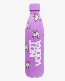 Not Vodka Unicorn Water Bottle, HD Png Download, Transparent PNG