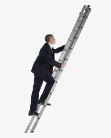 Ladder Of Success Png Transparent - Climbing A Ladder Png, Png Download, Transparent PNG