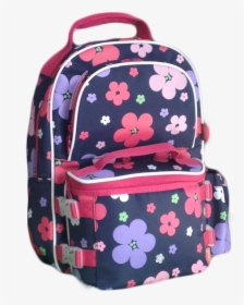 School Bag With Attached Lunch Box, HD Png Download, Transparent PNG