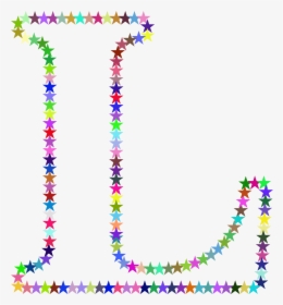 L Stars Clip Arts - Letter Computer Icons Cursive Alphabet, HD Png Download, Transparent PNG