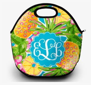 Monogram Lunch Bag Pineapple Paradise, HD Png Download, Transparent PNG